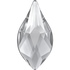 Flame Shaped Flatback Glass Rhinestones
