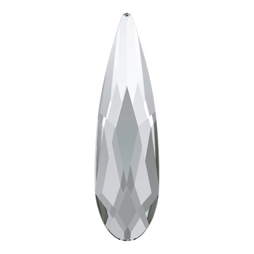 Raindrop Shaped Flatback Glass Rhinestones