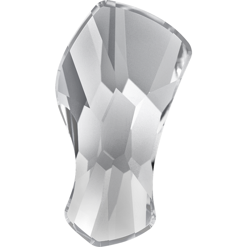 Contour Shaped Flatback Glass Rhinestones