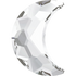 Moon Shaped Flatback Glass Rhinestones