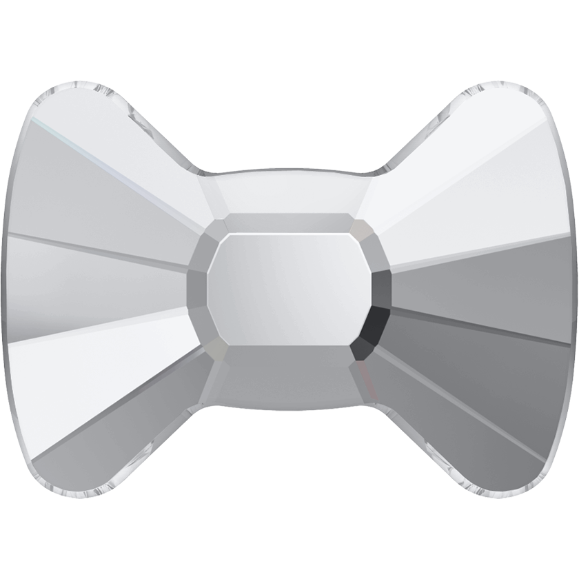 Bow Tie Shaped Flatback Glass Rhinestones