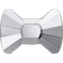 Bow Tie Shaped Flatback Glass Rhinestones