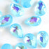 Pear Shape Fancy Stone Tip End Glass Rhinestones