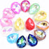 Pear Shape Fancy Stone Tip End Glass Rhinestones