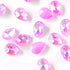 Pear Shape Fancy Stone Tip End Glass Rhinestones