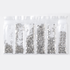 Mix sizes Round Flatback Glass Rhinestones Pack