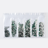 Mix sizes Round Flatback Glass Rhinestones Pack