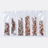 Mix sizes Round Flatback Glass Rhinestones Pack