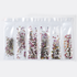 Mix sizes Round Flatback Glass Rhinestones Pack