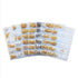 Nail Studs Art Decoration Variety Shapes Metal Rivets Gold Silver Set