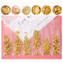 Nail Art Decoration Variety Shapes Metal Rivets Gold Silver Set