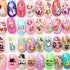 Love Cross Heart Nail Art Self Adhesive Stickers