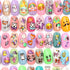 Love Cross Heart Nail Art Self Adhesive Stickers