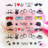 Love Cross Heart Nail Art Self Adhesive Stickers
