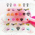 Love Cross Heart Nail Art Self Adhesive Stickers