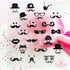 Love Cross Heart Nail Art Self Adhesive Stickers