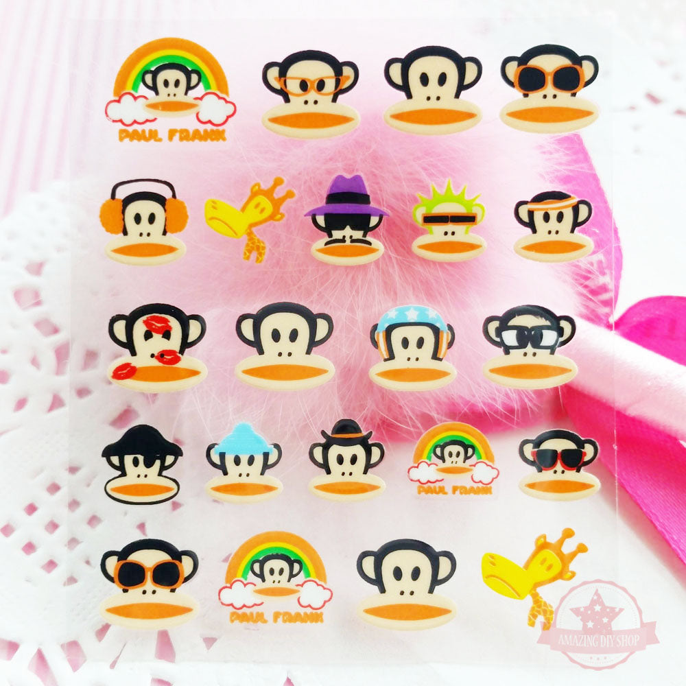 Love Cross Heart Nail Art Self Adhesive Stickers