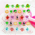 Love Cross Heart Nail Art Self Adhesive Stickers