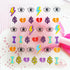 Love Cross Heart Nail Art Self Adhesive Stickers