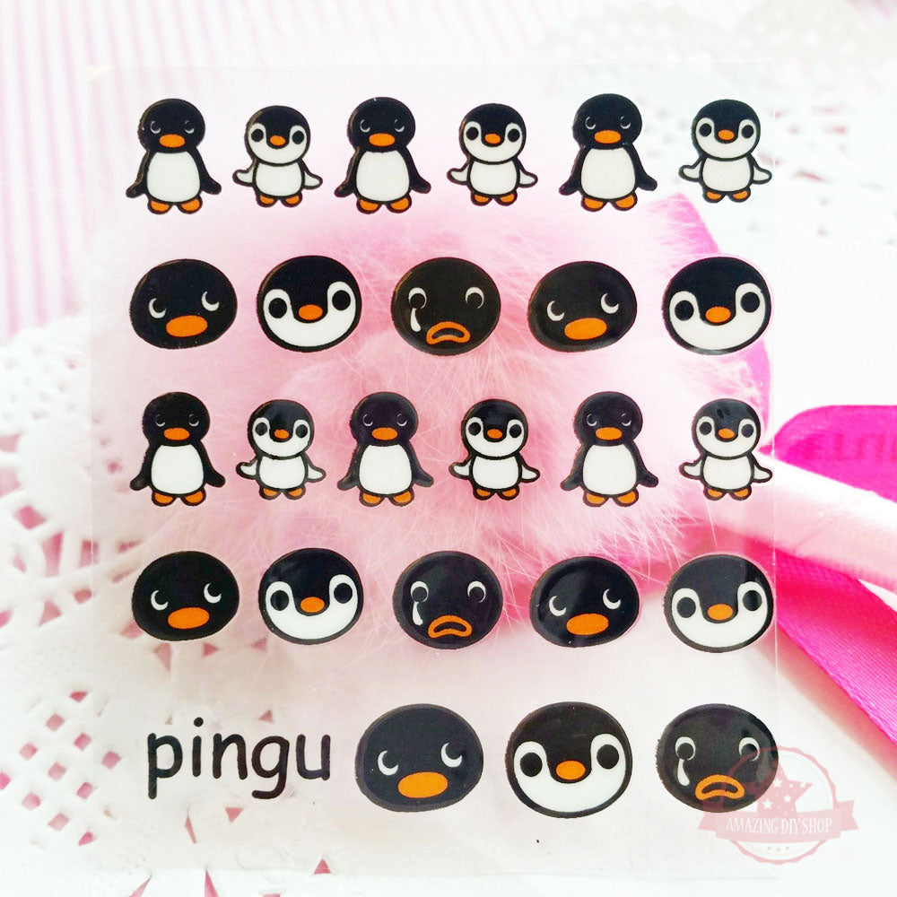 Love Cross Heart Nail Art Self Adhesive Stickers