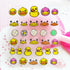 Love Cross Heart Nail Art Self Adhesive Stickers