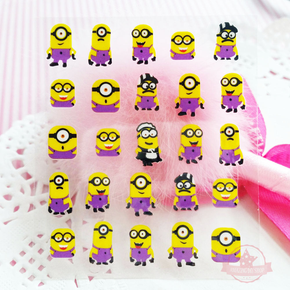 Love Cross Heart Nail Art Self Adhesive Stickers