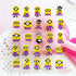 Love Cross Heart Nail Art Self Adhesive Stickers
