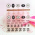 Designer Logo CC Nail Art Self Adhesive Stickers