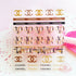 Designer Logo CC Nail Art Self Adhesive Stickers