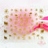 Trees Shell Flowers Smiley Nail Art Self Adhesive Stickers