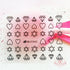 Trees Shell Flowers Smiley Nail Art Self Adhesive Stickers
