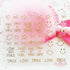 Trees Shell Flowers Smiley Nail Art Self Adhesive Stickers