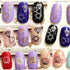 Trees Shell Flowers Smiley Nail Art Self Adhesive Stickers