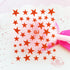 Glitter Stars Nail Art Self Adhesive Stickers