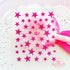 Glitter Stars Nail Art Self Adhesive Stickers