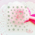 Glitter Stars Nail Art Self Adhesive Stickers