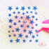 Glitter Stars Nail Art Self Adhesive Stickers