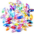 Marquise 7mmx15mm Acrylic Rhinestone Flat back