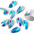 Teardrop 8mmx13mm Acrylic Rhinestone Flat back