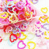 Copy of 11mm Heart Shape Pearlized Flat Back Deco Mix Colors 100 pcs