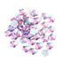 Flower 8mm Acrylic Rhinestone Flat back